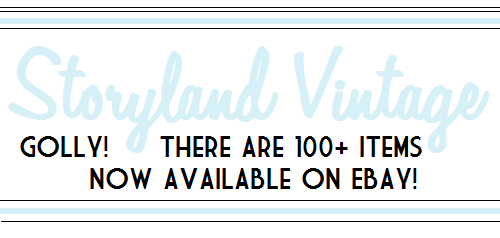 over 100 vintage items listed on Ebay