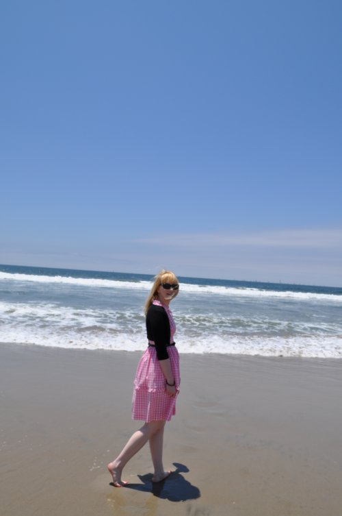 venice beach, it was breezey and the water was freezing venice beach, it was breezey and the water was freezing