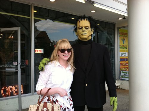 finally met Frankenstein's monster after all these years finally met Frankenstein's monster after all these years
